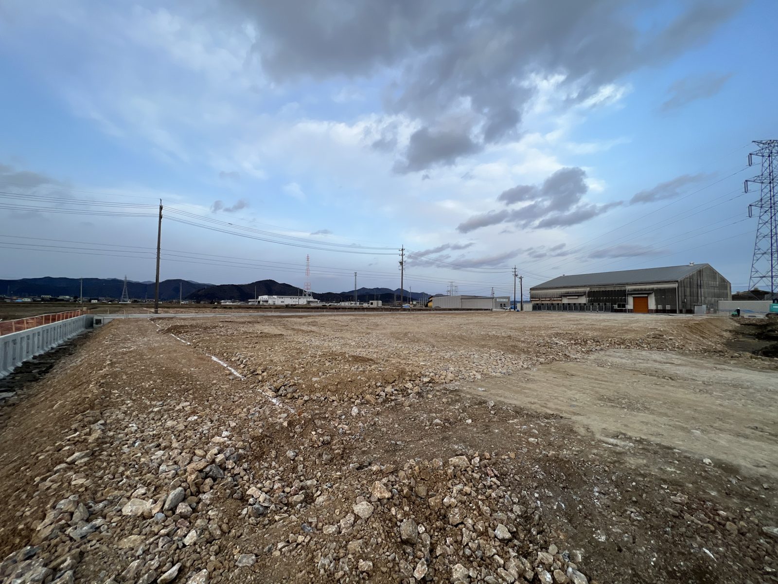 造成工事中の現場