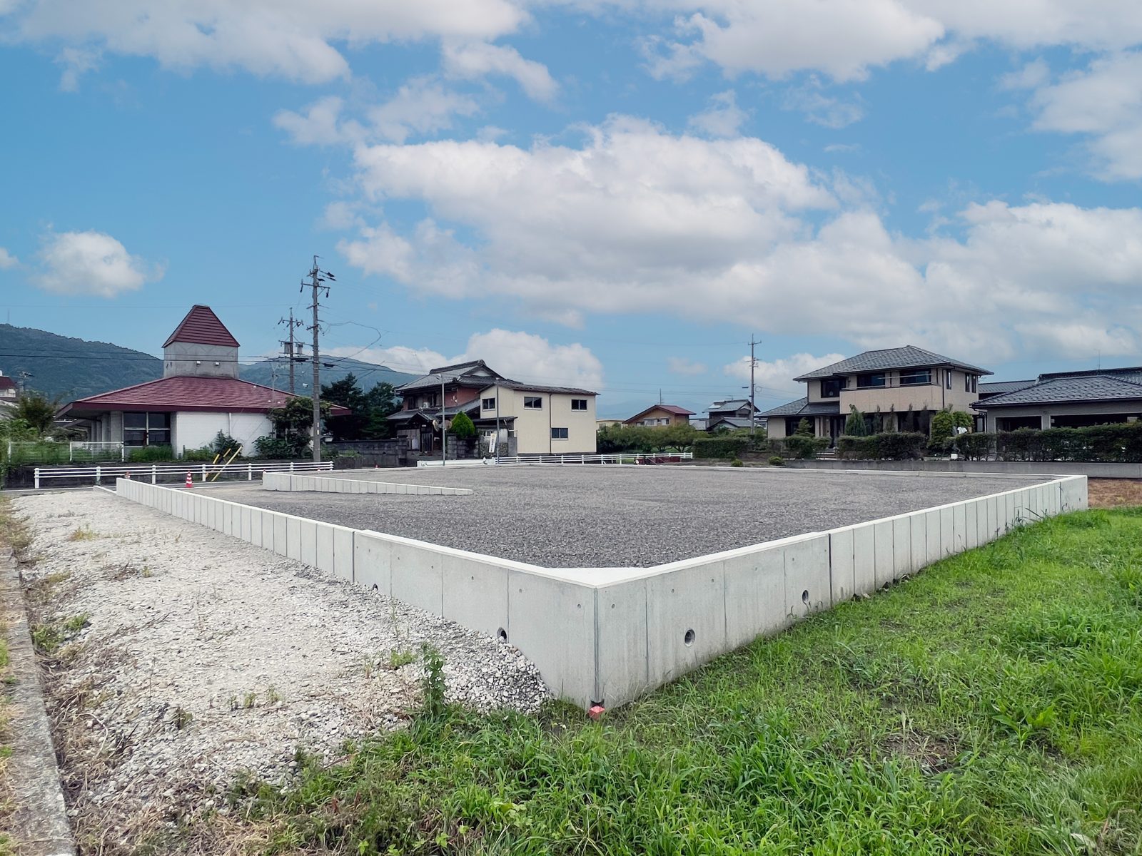 造成完了後の宅地